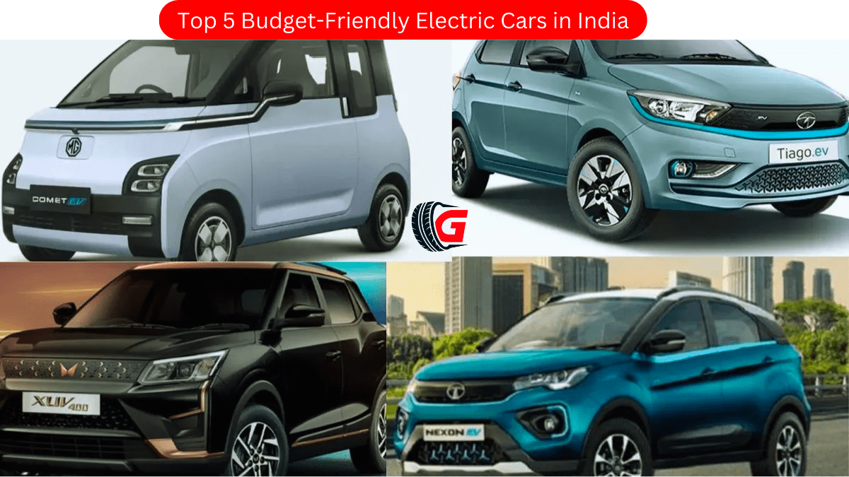 Top 5 Budget-Friendly Electric Cars in India