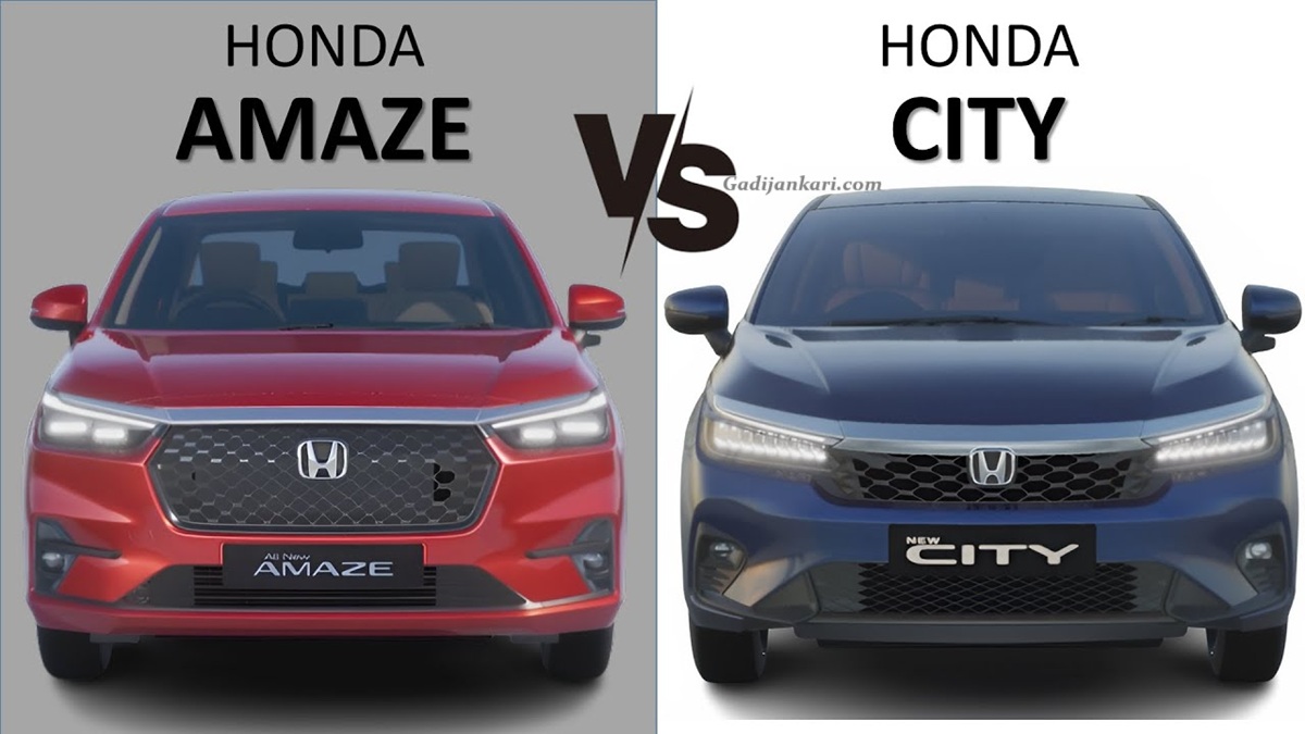 Honda City and Amaze 2025 में क्या है नया – जानिए Price, Features और Mileage!