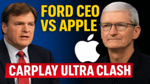 Top 5 Shocking Points by Ford CEO Jim Farley on Apple CarPlay Ultra!